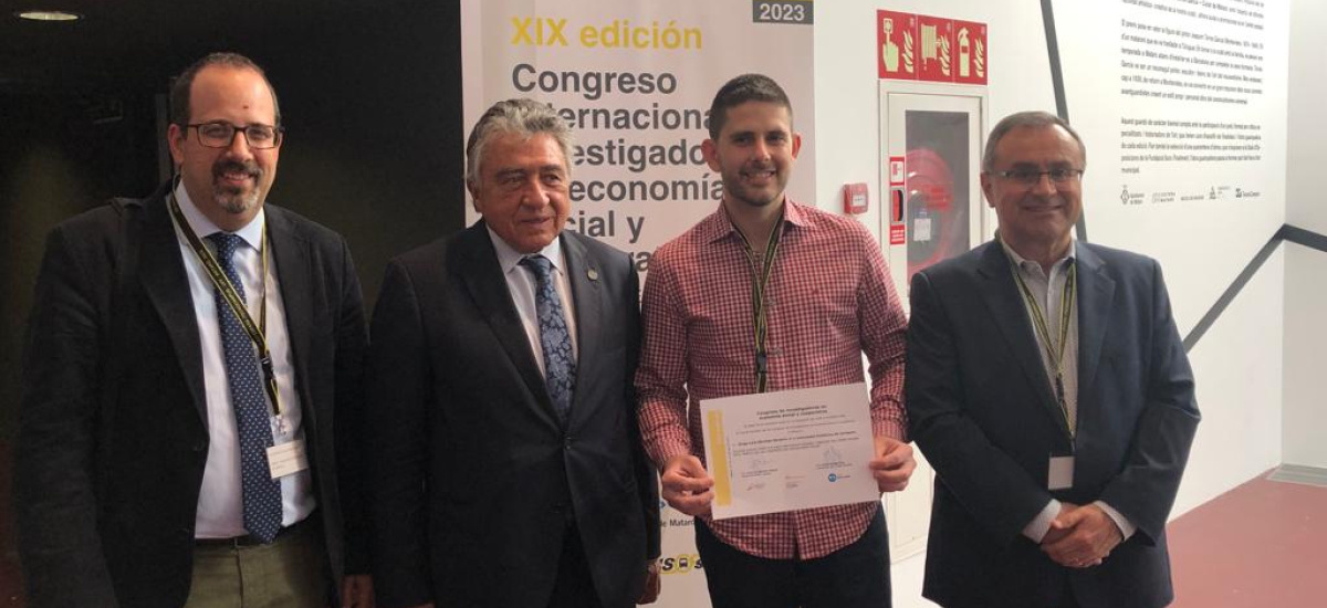 Una tesis doctoral de la Cátedra Cajamar-UPCT, premiada en el Congreso de Investigadores en Economía Social y Cooperativa